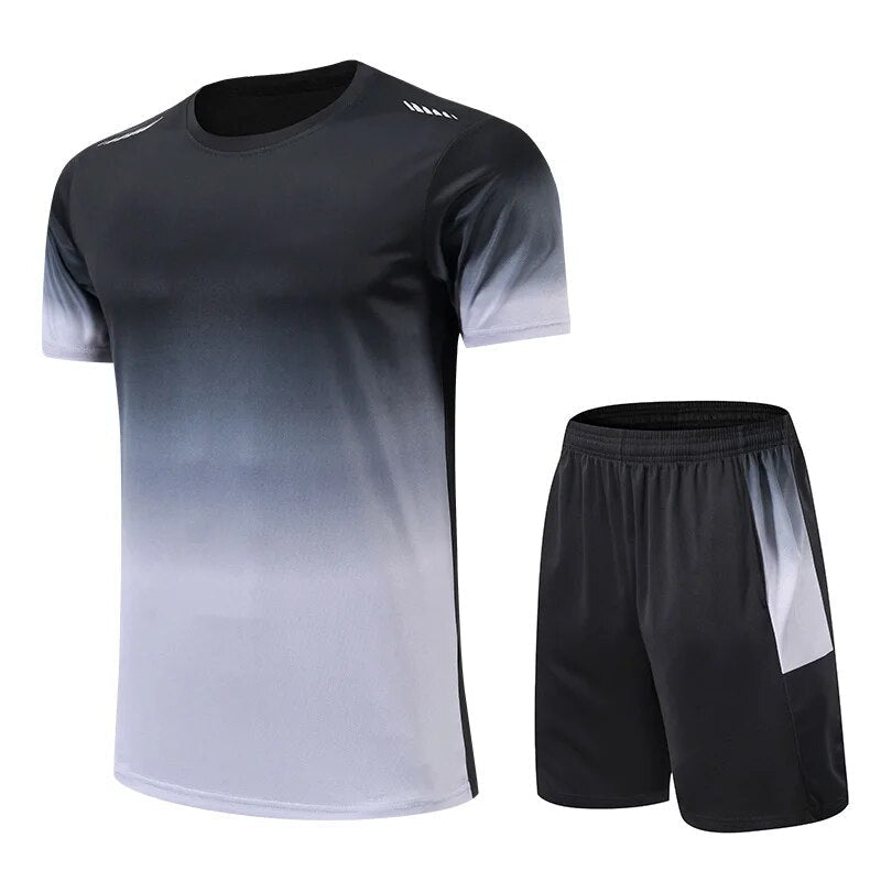 Matching Workout Sets for Women, Lightweight T-Shirt and Shorts Sports Clothing Set, Fast-Drying Fabric, Modern Fit