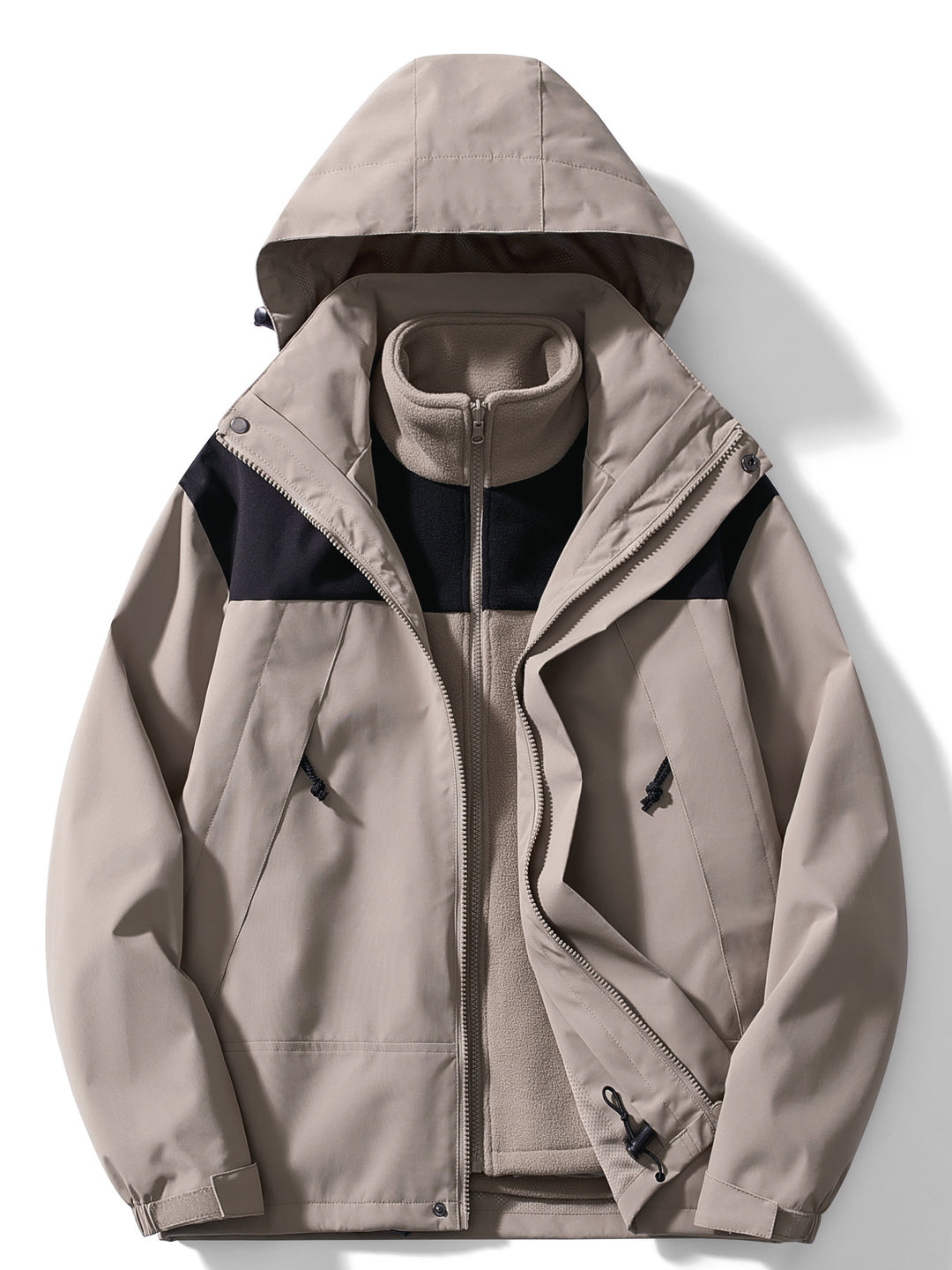 Waterproof Women’s 3-in-1 Jacket - Relaxed Fleece Winter