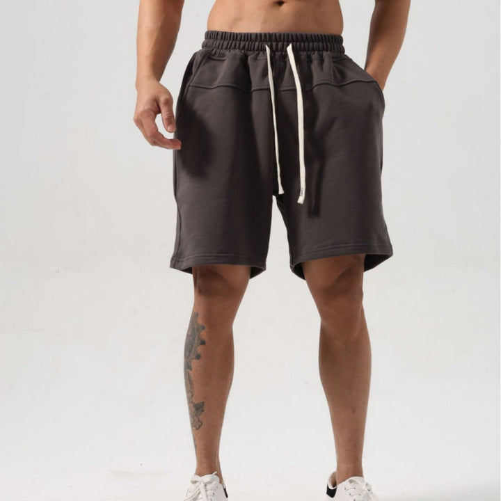 Breathable Men’s Shorts - relaxed, loose-fitting, cotton, for sports and casual wear all day