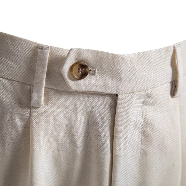 Lightweight teen shorts - Old Money style, Lyocell cotton, for versatile business-casual wear