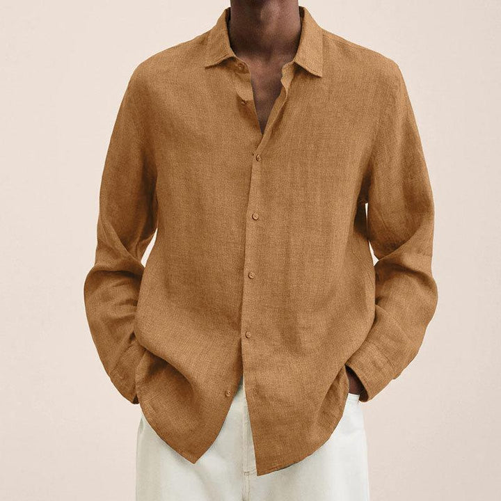 Elegant Linen Shirt for Men - Breathable Stylish Fit for All Occasions, Comfortable Summer Wear, Versatile Casual Attire