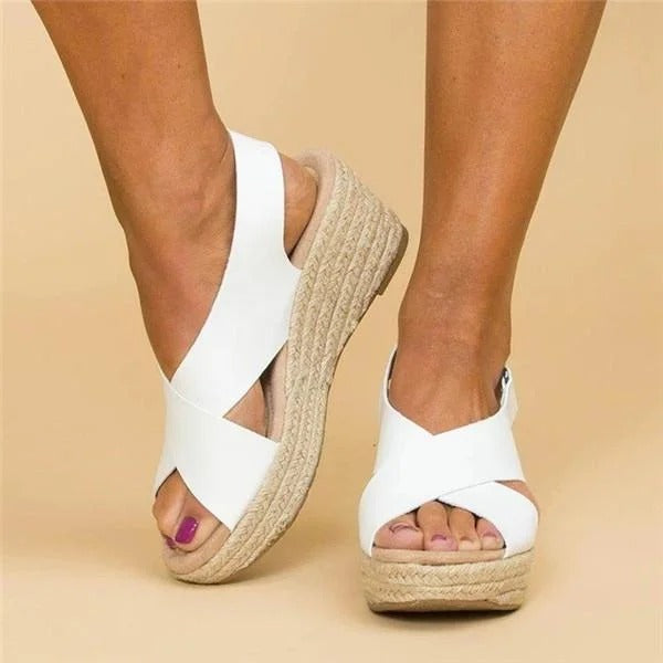 Womens Espadrille Sandals with Adjustable Straps, Comfortable Eco-Friendly Design for Versatile Style