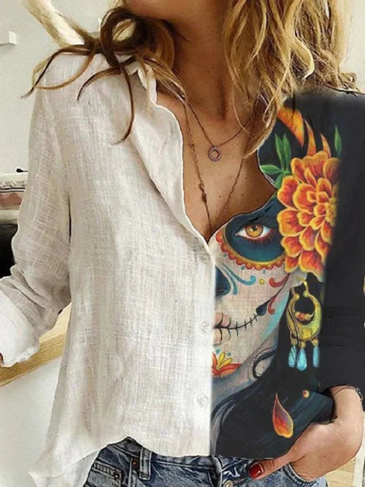 Elegant Floral Print Women&