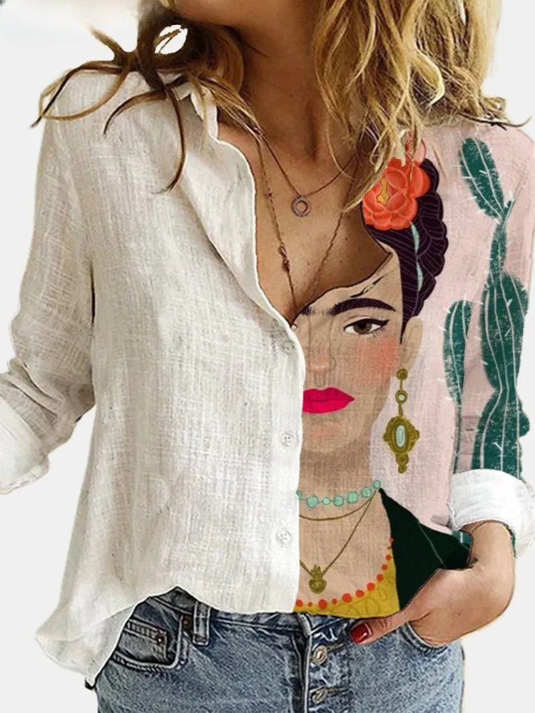 Elegant Floral Print Women&