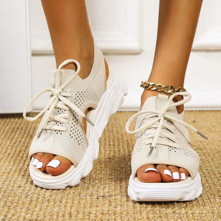 Orthopedic Sandals for Women with Slip-On Design, Breathable Material, and Foot Pain Relief Support