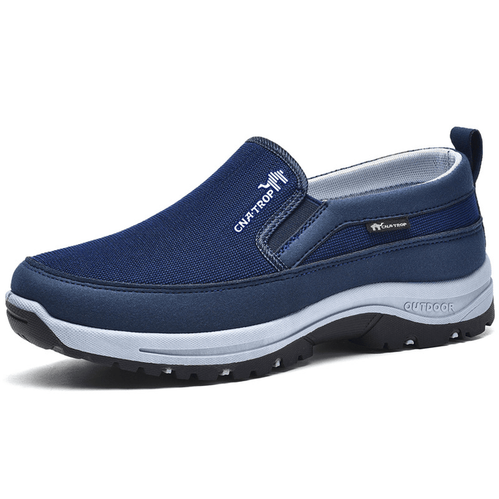 Comfortable Breathable Walking Shoes for Men with Memory Foam Insole, Non-Slip Outsole, Ideal for All-Day Wear
