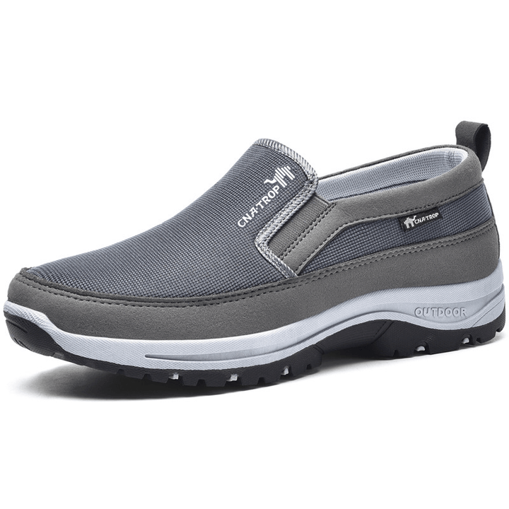 Comfortable Breathable Walking Shoes for Men with Memory Foam Insole, Non-Slip Outsole, Ideal for All-Day Wear