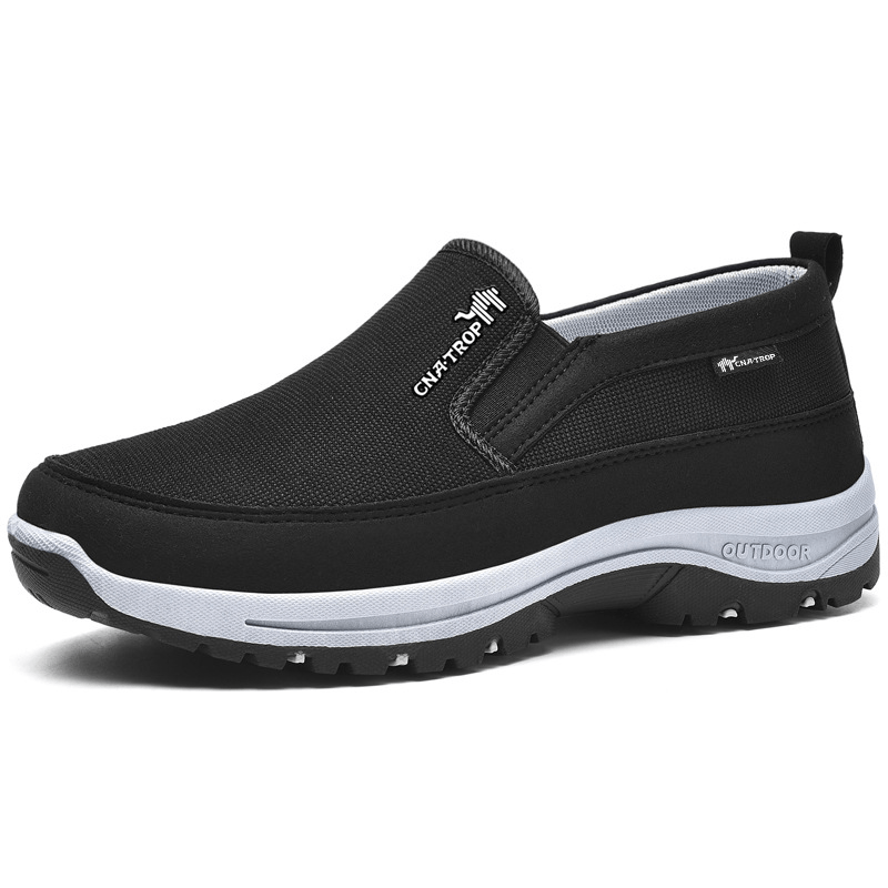 Comfortable Breathable Walking Shoes for Men with Memory Foam Insole, Non-Slip Outsole, Ideal for All-Day Wear