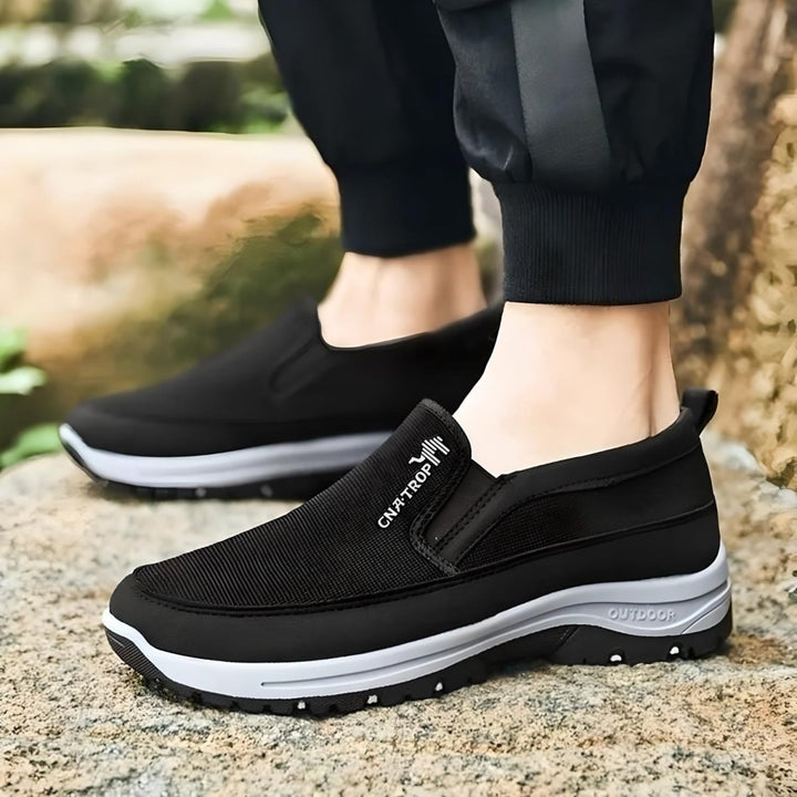 Comfortable Breathable Walking Shoes for Men with Memory Foam Insole, Non-Slip Outsole, Ideal for All-Day Wear