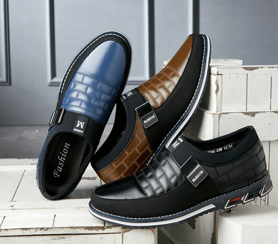 Breathable Leather Men&