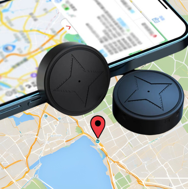 GPS Tracker for Cars – Real-Time Vehicle Tracker, Magnetic Anti-Theft GPS Device, Long Battery Life