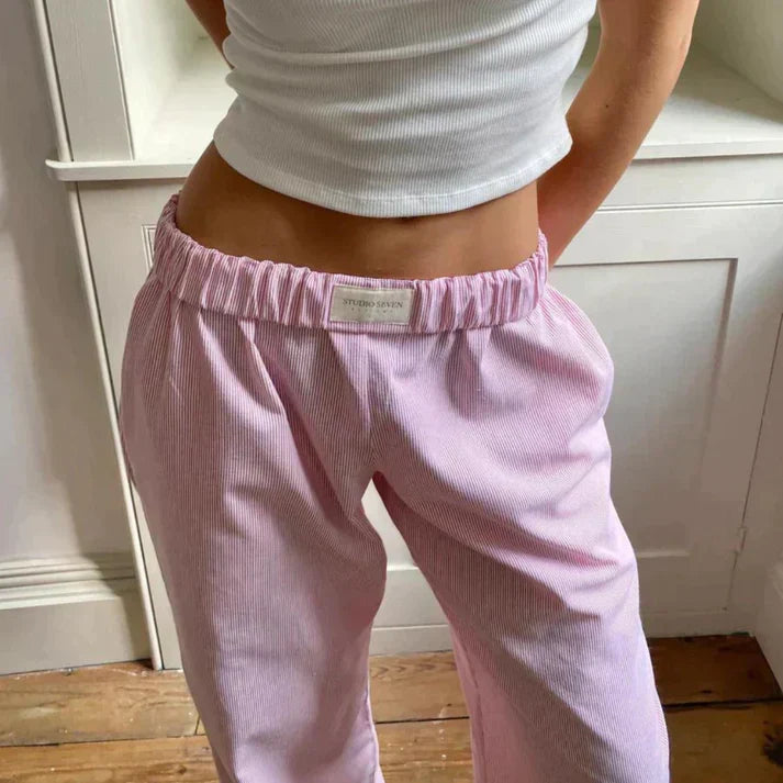 Flowing Linen Pants for Women - Elegant Summer Style, Comfortable Fit, Casual Chic Trousers