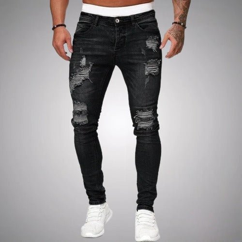 Slim-Fit Ripped Men&