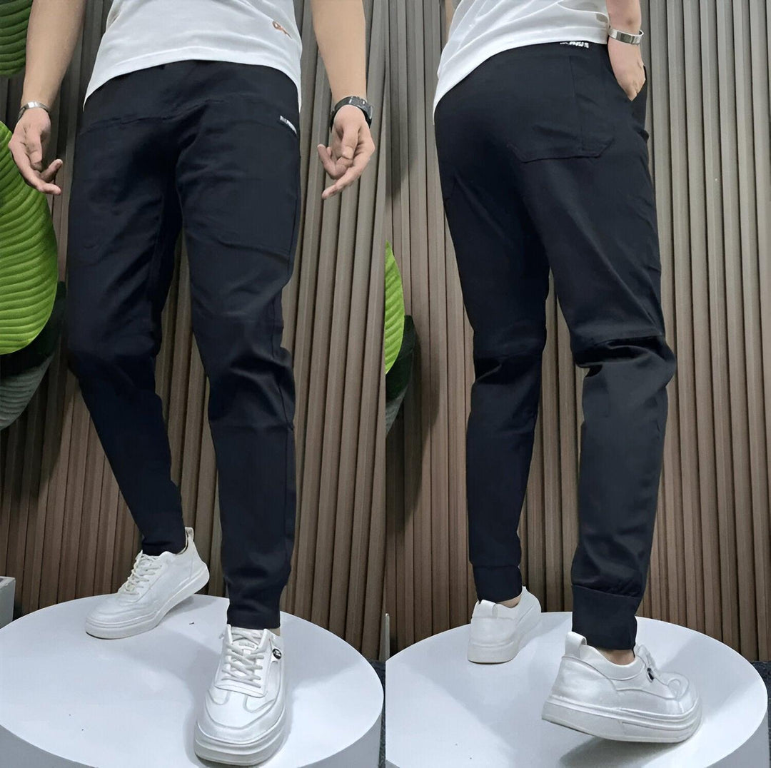 Mens Cargo Pants - Lightweight Stretch Trousers for Ultimate Comfort, Sizes 29-37
